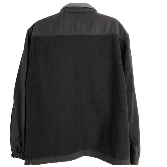 Izod Fleece Full Zip Performance Jacket Medium - Picture 2 of 7